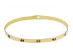 Golden bracelet k9  (code S254341)